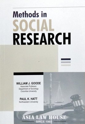Methods In Social Research(Paperback, William J.Goode, Paul K.Hatt)
