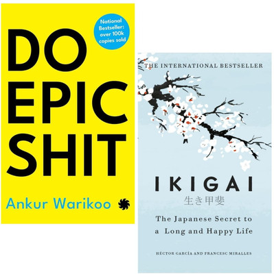 Do Epic Shit And Ikigai ( 2 Book Combo )(Paperback, Héctor García & Francesc Miralles, Ankur Warikoo)