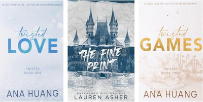Twisted Games + Twisted Love + The Fine Print (Paperback, Asher Lauren + Ana Huang) (Paperback, Ana Huang + Asher Lauren)(Paperback, Asher Lauren, Ana Huang)