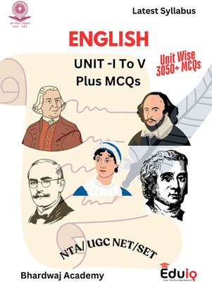 EduIQ English Literature Unit 1 To 5 With 3050+ MCQs By Bhardwaj Academy For UGC-NET/SET(Spiral Bound, EduIQ) EduIQ English Literature Unit 1 To 5 With 3050+ MCQs By Bhardwaj Academy For UGC-NET/SET(Spiral Bound, EduIQ)