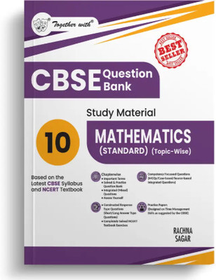 Together With CBSE Question Bank Class 10 Mathematics (Standard) Exam 2026 Study Material(Paperback, EXPERT TEAM)