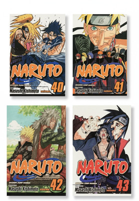 Naruto Manga Volume 40-43(Paperback, MASASHI KISHIMOTO)