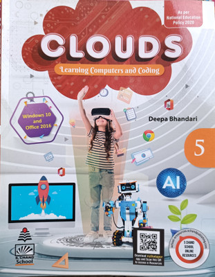 Clouds Learning Computer And Coding 5(Paperback, Deepa Bhandari)