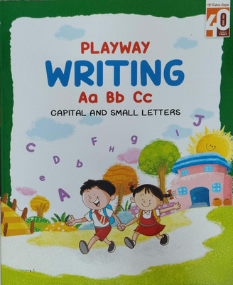 Playway Writing Aa Bb Cc Capital And Small Letters(Pepper back, Ratna Sagar)