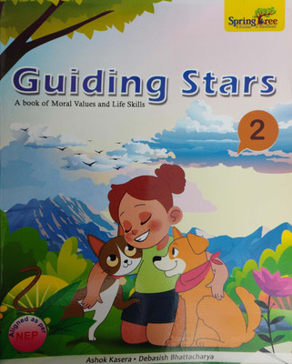 Guiding Stars A Book Of Moral Values And Life Skills Class 2(Paperback, Ashok Kasera)