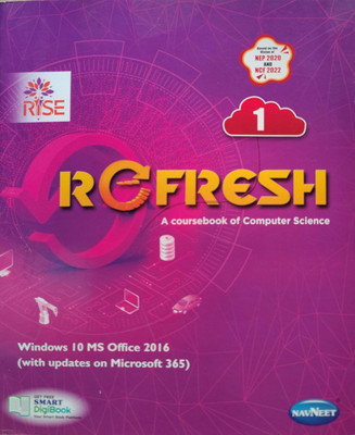Refresh A Course Book Of Computer Science Class 1(Pepper back, Mandeep kaur Sawhney)
