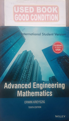 Advanced Engineering Mathematics. 10th Edition(Paperback, ERWIN KREYAZIG)