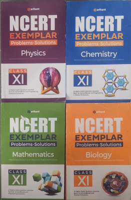 Ncert Exemplar Chemistry,physics,biology,mathematics Class 11th 4 Book Combo(Paperback, EXPERTS)