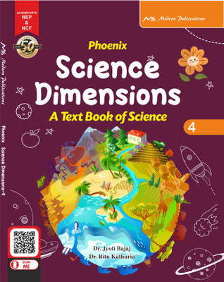 Phoenix Science Dimensions(A Text Book Of Science) Class - 4(Hardcover, JYOTI BAJAJ, RITU NAYYAR)