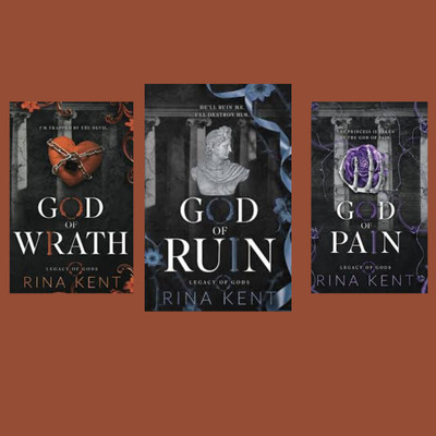 God Of Wrath+ God Of Pain+ God Of Ruin(Paperback, Rina kent)