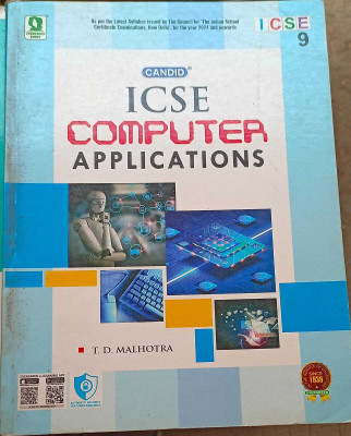 Icse Computer Applications Class 9(Paperback, T.D.Malhotra)
