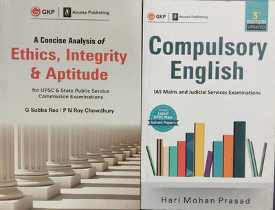 Ethics Integrity & Aptitude & Compulsory English Combo(Paperback, G.SUBBA RAO, HARI MOHAN PRASAD)