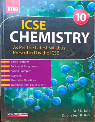 ICSE Chemistry Class 10(Paperback, Dr.s.k.jain, Dr.shailesh k.jain)