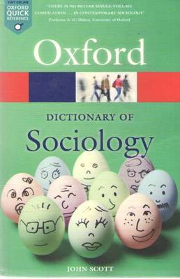 Oxford Dictionary Of Sociology By John Scott