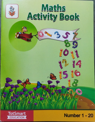 Maths Activity Book (Number 1-2) For All Children, Kids | Writing | Practice | Reading | Early Learning Book For Kids, ETC(Paperback, Tot Smart Education)