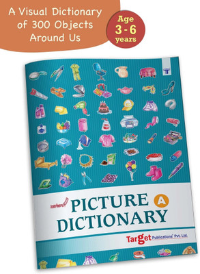 Nurture Picture Dictionary Book For Kids In English | Part A | 3 To 6 Year Old Children | Introduction To 19 Objects Around Us | Visual Dictionary Of More Than 300 Objects(Paperback, Content Team at Target Publications)