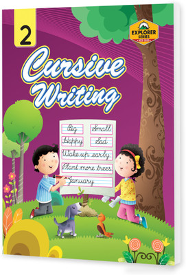 Educart English Cursive Writing Textbook For Class 2(Paperback, Educart)