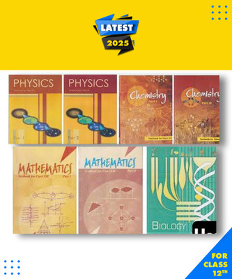 Class 12th NCERT Books Set-English PCMB -[Combo Of 7 Books]-2023 Edition Hardcover, Ncert|New Latest Edition For 2025-2026(Hardcover, Ncert)