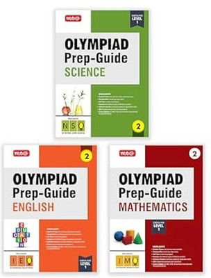 MTG Olympiad Prep-Guide Class-2 Mathematics, Science & English (Set Of 3 Books) - Detailed Theory, IMO-NSO-IEO Previous Years Questions With Self Test For SOF 2025-26 Exam Paperback – 14 April 2025(Paperback, Mtg Editorial Board) MTG Olympiad Prep-Guide Class-2 Mathematics, Science & English (Set Of 3 Books) - Detailed Theory, IMO-NSO-IEO Previous Years Questions With Self Test For SOF 2025-26 Exam Paperback – 14 April 2025(Paperback, Mtg Editorial Board)