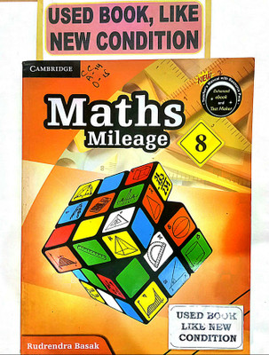 MATHS MILEAGE Class-8 (Old Book)(Paperback, Rudrendra Basak)