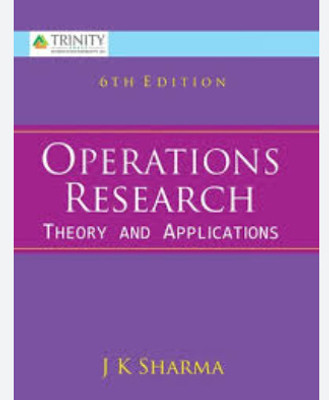 Operations Research Theory And Applications Jk Sharma(Paperback, unknown)