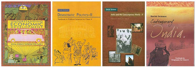 Original NCERT | Class 10 Social Science Book Set Of 4 – History, Geography, Economics & Political Science | 2025–26 Edition | English Medium(Paperback, National Council of Educational Research and Training (NCERT))