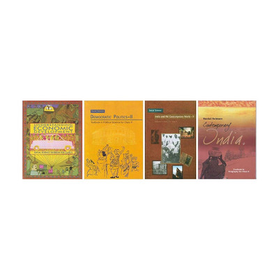 Original NCERT | Class 10 Social Science Book Set Of 4 – History, Geography, Economics & Political Science | 2025–26 Edition | English Medium(Paperback, National Council of Educational Research and Training (NCERT))