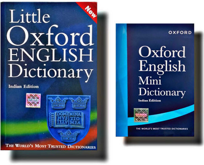 Oxford Little Oxford English Dictionary & English Mini Dictionary Combo Set Of 2 Books(Perfect Paperback, sara hawker)