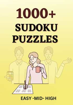 1000+ Sudoku Game Book Easy To Hard Levels(Paperback, Guruweshvar Publications)