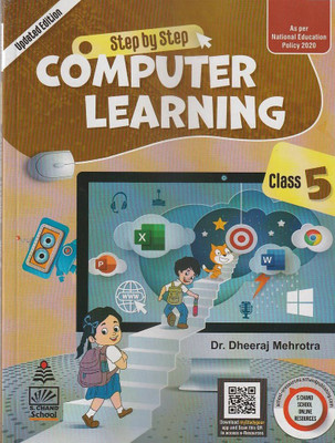 S Chand Step By Step Computer Learning Class-5(Paperback, DR DHEERAJ MALHOTRA)