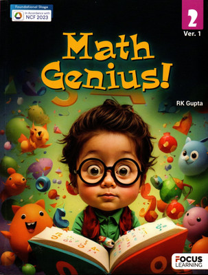 Math Genius, Ver-1, Class-2(Paperback, R K Gupta)