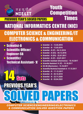 NIELIT(NIC) Computer Science & Engineering /IT/Electronics & Communication Solved Papers(Paperback, YCT EXPERT TEAM)