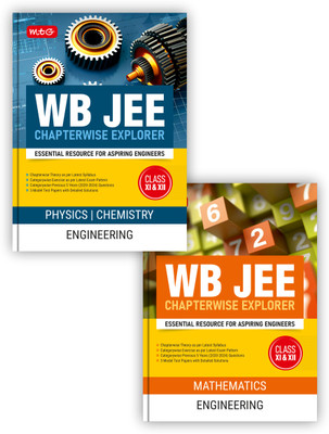 MTG WB JEE Chapterwise Explorer Physics, Chemistry & Mathematics For 2025 Exam (Set Of 2 Books) - WB JEE Engineering Previous Years Solved Papers (PYQ Book) | Model Test Papers With Detailed Solutions(Paperback, MTG Editorial Board)