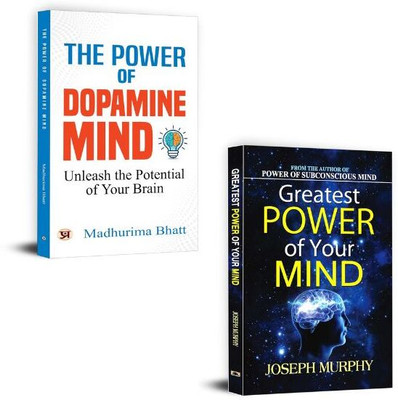 The Power Of Dopamine Mind + Greatest Power Of Your Mind Books | Motivation | Inspiration | Self-Help | Personal Growth | Empowerment | Mindset | Success Habits (Set Of 2 Books)(Paperback, Madhurima Bhatt, Joseph Murphy)