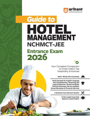 Arihant Guide To Hotel Management Entrance Exam 2026 | NCHMCT JEE Preparation Book With 3000+ MCQs, Solved Papers, Crack Sets & Sectional Tests | English Medium(Paperback, Pradeep Srivastava)