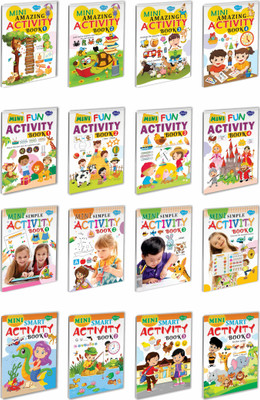 Complete My Tiny Amazing Activity Books Combo | Pack Of 16 Activity Learning Books(Paperback, Manoj)