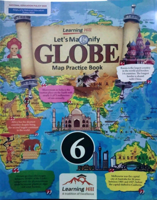 Lets Magnify Globe Map Practice Book Class - 6(Paperback, T)