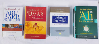 The Biography Of 4 Khalifa ( Hazrat Abu Bakar R.a, Hazrat Umar R.a, Hazrat Uthman Ibn Afgan R.a, Hazrat Ali R.a) Set Of 4 Khalifa (Best Quality)(Hardcover, Dr Ali Muhammad As-sallabi) The Biography Of 4 Khalifa ( Hazrat Abu Bakar R.a, Hazrat Umar R.a, Hazrat Uthman Ibn Afgan R.a, Hazrat Ali R.a) Set Of 4 Khalifa (Best Quality)(Hardcover, Dr Ali Muhammad As-sallabi)