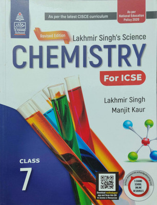 Lakhmir Singh Chemistry For Class 7(Pepper back, Manjit kaur)