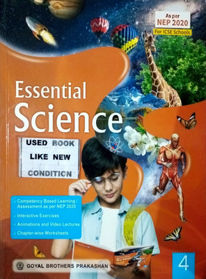 Essential Science-4 (Old Book)(Paperback, KAVITA THAREJA, ANUSHMITA GOSWAMY)