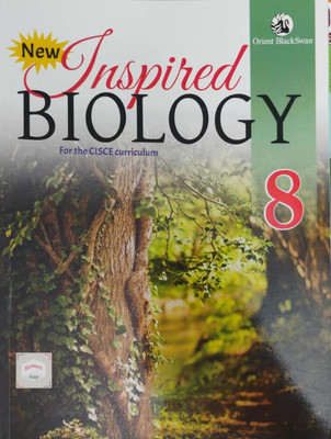 New Inspired Biology For Cisce Class 8(Pepper back, Orient black sawan)