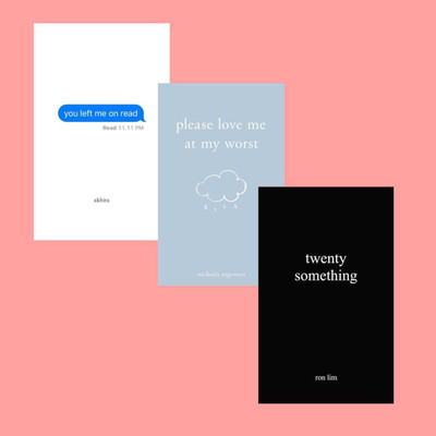 You Left Me On Read + Please Love Me At My Worst + Twenty Something(Paperback, Akhira, Michaela Angemeer, Ron Lim)