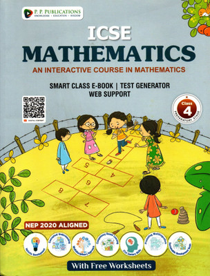 Icse Mathematics(An Interactive Course In Mathematics) Preparatory Stage Class - 4(Paperback, S C SAXENA)