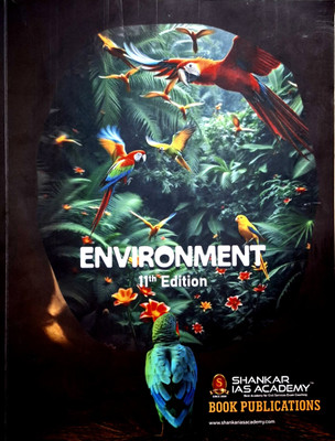 Shankar IAS Environment (11th Edition. - February 2025) New Updated Syllabus Exams 2025-2026(Paperback, IAS Shankar)