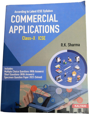Commercial Applications Class 10 ICSE(Pepper back, R k Sharma)