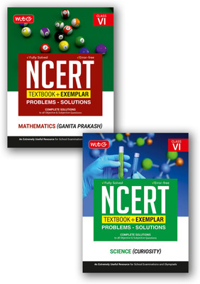 MTG Class 6 NCERT Textbook + Exemplar Problems Solutions Science & Mathematics (Set Of 2 Books) | Complete Solutions To All Objective & Subjective Questions (As Per Latest Syllabus)(Paperback, MTG Editorial Board) MTG Class 6 NCERT Textbook + Exemplar Problems Solutions Science & Mathematics (Set Of 2 Books) | Complete Solutions To All Objective & Subjective Questions (As Per Latest Syllabus)(Paperback, MTG Editorial Board)