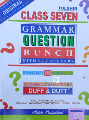 Grammar Questions Branch With Vocabulary Class 7(PAPER PACK, Julshi Prakashani)