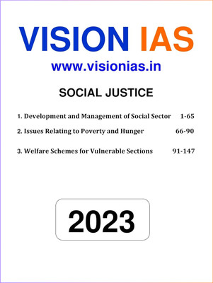 Vision IAS Social Justice General Studies Printed Notes English Medium For UPSC Civil Service Preparation 2024 (Photocopy, 2023)(Paperback, Vision IAS)