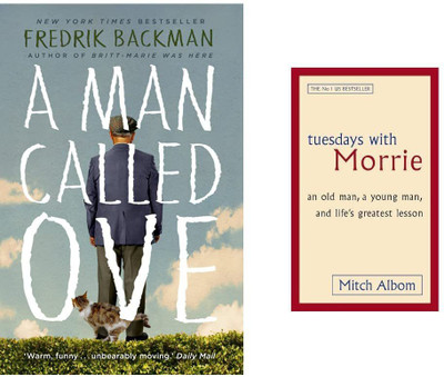 A Man Called Ove + Tuesdays With Morrie(Paperback, Fredrik Backman, Mitch Albom)