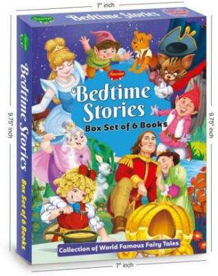 Bedtime Stories Box Set Of 6 Books || Collection Of World Famous Fairy Tales || Manoj Publications(Paperback, Sawan)